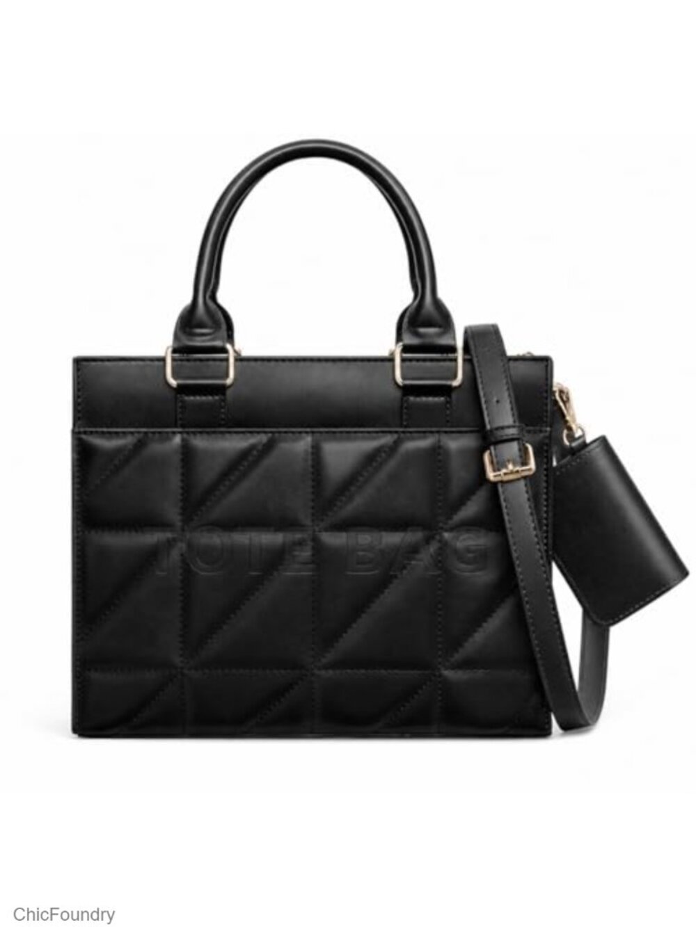Mini Tote Bag Embossed Satchel Top Handle Crossbody Purse for Women